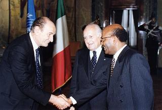 Incontro con il Presidente della Repubblica Federale Democratica di Etiopia Negasso Gidada