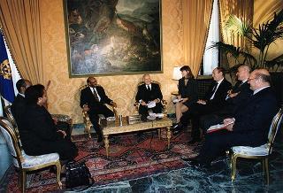 Incontro con il Presidente della Repubblica Federale Democratica di Etiopia Negasso Gidada