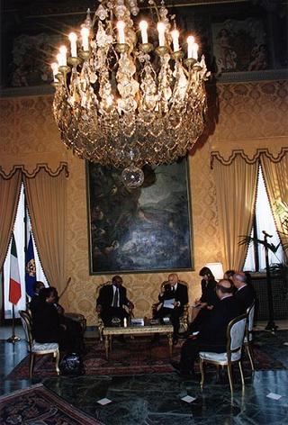 Incontro con il Presidente della Repubblica Federale Democratica di Etiopia Negasso Gidada