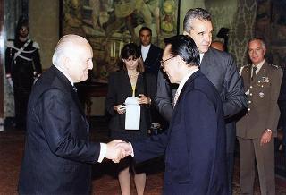 Incontro con il Presidente della Repubblica di Indonesia gen. Soeharto