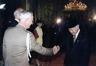 Incontro con il Presidente della Repubblica di Indonesia gen. Soeharto