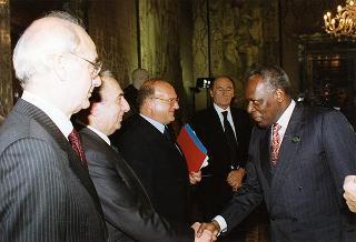 Incontro con il Presidente della Repubblica d'Angola Josè Eduardo Dos Santos