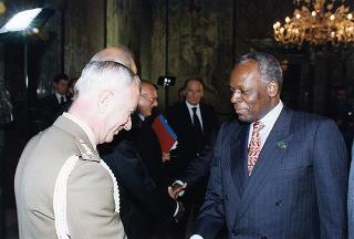 Incontro con il Presidente della Repubblica d'Angola Josè Eduardo Dos Santos