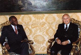 Incontro con il Presidente della Repubblica d'Angola Josè Eduardo Dos Santos