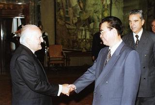 Incontro con il Primo Ministro della Repubblica Popolare Cinese Li Peng