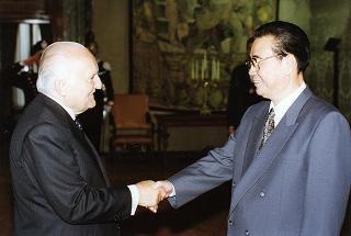 Incontro con il Primo Ministro della Repubblica Popolare Cinese Li Peng