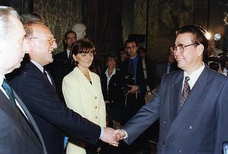 Incontro con il Primo Ministro della Repubblica Popolare Cinese Li Peng
