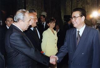 Incontro con il Primo Ministro della Repubblica Popolare Cinese Li Peng