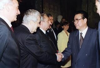 Incontro con il Primo Ministro della Repubblica Popolare Cinese Li Peng