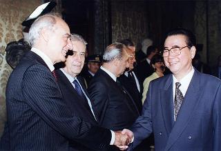 Incontro con il Primo Ministro della Repubblica Popolare Cinese Li Peng