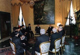 Incontro con il Primo Ministro della Repubblica Popolare Cinese Li Peng