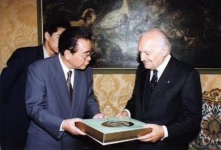 Incontro con il Primo Ministro della Repubblica Popolare Cinese Li Peng