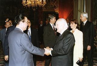 Incontro con il Primo Ministro della Repubblica Popolare Cinese Li Peng