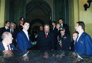 Incontro con il Presidente della Repubblica di Cuba Fidel Castro Ruz