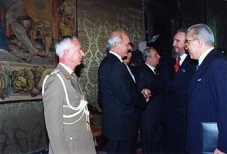 Incontro con il Presidente della Repubblica di Cuba Fidel Castro Ruz