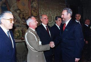 Incontro con il Presidente della Repubblica di Cuba Fidel Castro Ruz