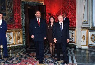 Incontro con il Presidente della Repubblica di Cuba Fidel Castro Ruz