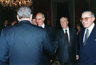 Incontro con il Presidente della Repubblica di Cuba Fidel Castro Ruz