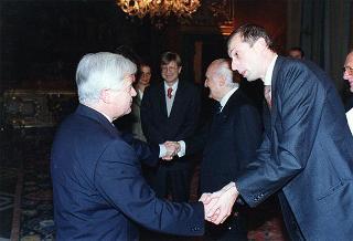 Incontro con il Presidente della Repubblica di Slovenia Milan Kucan