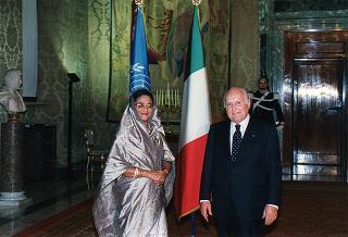 Incontro con il Primo Ministro della Repubblica Popolare del Bangladesh signora Sheikh Hasina