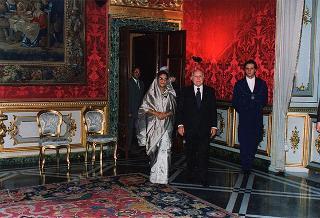 Incontro con il Primo Ministro della Repubblica Popolare del Bangladesh signora Sheikh Hasina