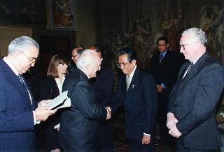 Incontro con i Capi delle Delegazioni dei Paesi partecipanti al Vertice mondiale sull'alimentazione, promosso dalla FAO