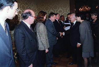 Incontro con i Capi delle Delegazioni dei Paesi partecipanti al Vertice mondiale sull'alimentazione, promosso dalla FAO