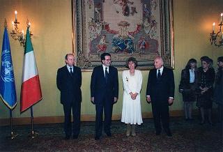 Ricevimento in onore dei partecipanti al Vertice della FAO
