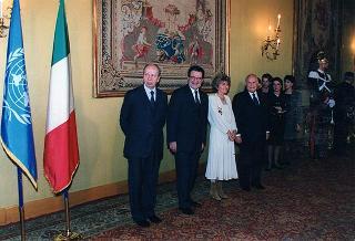 Ricevimento in onore dei partecipanti al Vertice della FAO