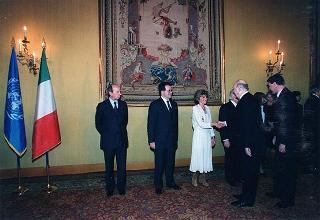 Ricevimento in onore dei partecipanti al Vertice della FAO