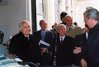 Roma, Palazzo Corsini, Accademia Nazionale dei Lincei: intervento del Presidente della Repubblica alla cerimonia di consegna dei Premi Balzan 1996