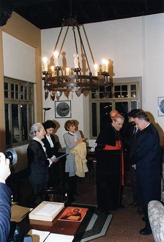 Roma: intervento del Presidente della Repubblica all'inaugurazione del Convegno "I giovani nella società che cambia. Il ruolo della scienza nella formazione e nel lavoro", in occasione del 50° anniversario di fondazione di Villa Nazareth