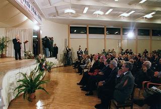 Roma: intervento del Presidente della Repubblica all'inaugurazione del Convegno "I giovani nella società che cambia. Il ruolo della scienza nella formazione e nel lavoro", in occasione del 50° anniversario di fondazione di Villa Nazareth