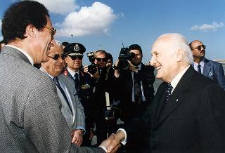 Visita del Presidente della Repubblica nella Repubblica Araba d'Egitto