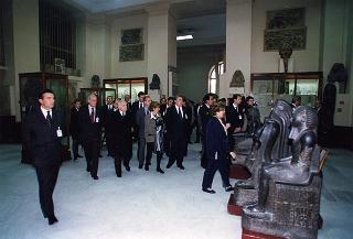 Visita del Presidente della Repubblica nella Repubblica Araba d'Egitto