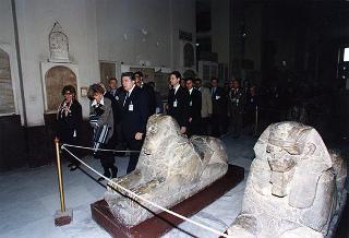 Visita del Presidente della Repubblica nella Repubblica Araba d'Egitto