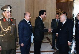Visita del Presidente della Repubblica nella Repubblica Araba d'Egitto