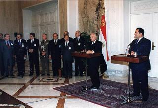 Visita del Presidente della Repubblica nella Repubblica Araba d'Egitto