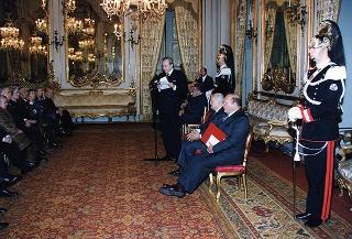 Amb. Andrea Cagiati, presidente del Centro italiani di studi per la conciliazione internazionale, ed i soci del Centro