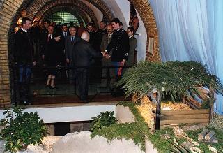 Roma, Caserma di Sanfront: visita del Presidente della Repubblica al Comando del Reggimento Corazzieri Caserma "Alessandro Negri di Sanfront"