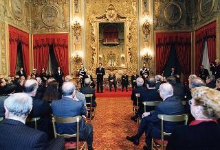 Intervento del Presidente della Repubblica Scalfaro alla cerimonia di conferimento dei "Premi nazionali per la traduzione" 1994, 1995 e 1996