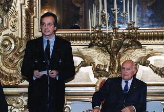Intervento del Presidente della Repubblica Scalfaro alla cerimonia di conferimento dei "Premi nazionali per la traduzione" 1994, 1995 e 1996