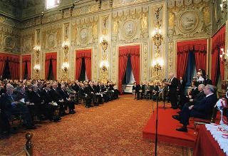 Intervento del Presidente della Repubblica Scalfaro alla cerimonia di conferimento dei "Premi nazionali per la traduzione" 1994, 1995 e 1996