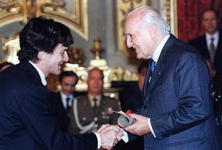 Intervento del Presidente della Repubblica Scalfaro alla cerimonia di conferimento dei "Premi nazionali per la traduzione" 1994, 1995 e 1996