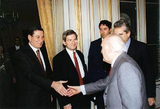 Incontro con il Presidente del Senato, on. Nicola Mancino, e il presidente della Camera, on. Luciano Violante