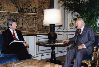 Incontro con il Presidente del Senato, on. Nicola Mancino, e il presidente della Camera, on. Luciano Violante