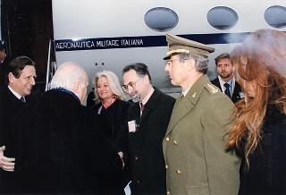 Visita di Stato del Presidente della Repubblica Scalfaro in Ungheria