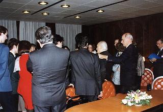 Visita di Stato del Presidente della Repubblica Scalfaro in Ungheria