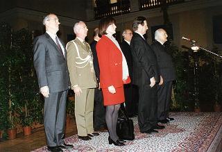 Visita di Stato del Presidente della Repubblica Scalfaro in Ungheria