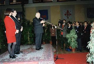 Visita di Stato del Presidente della Repubblica Scalfaro in Ungheria